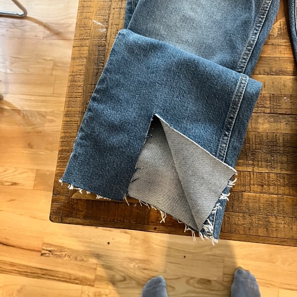 Anine bing split hem jeans - Picture 2 of 3